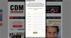 Desktop Screenshot of cyberdefensemagazine.com
